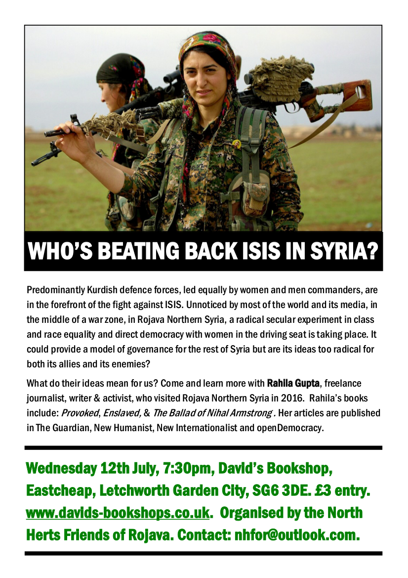 Copy of Rojava Talk Poster
