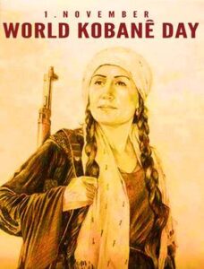 World Kobane Day poster