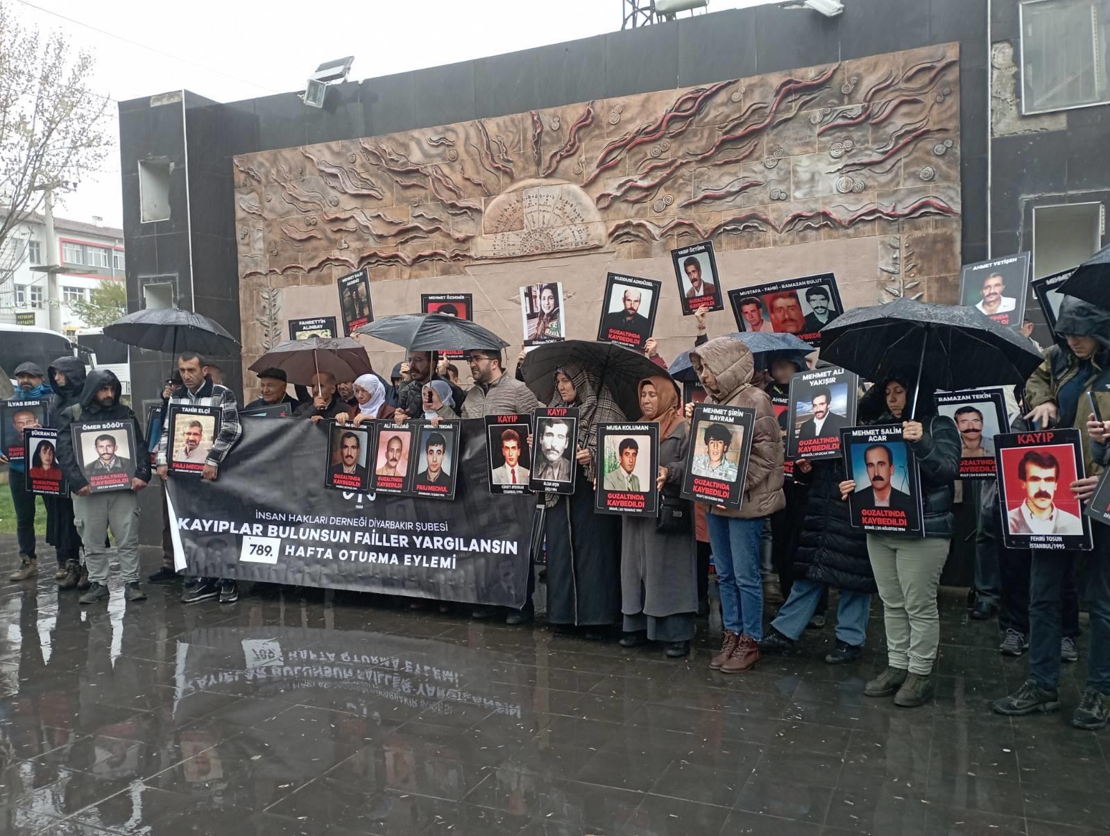 Protest for justice for disappeared people in Turkey