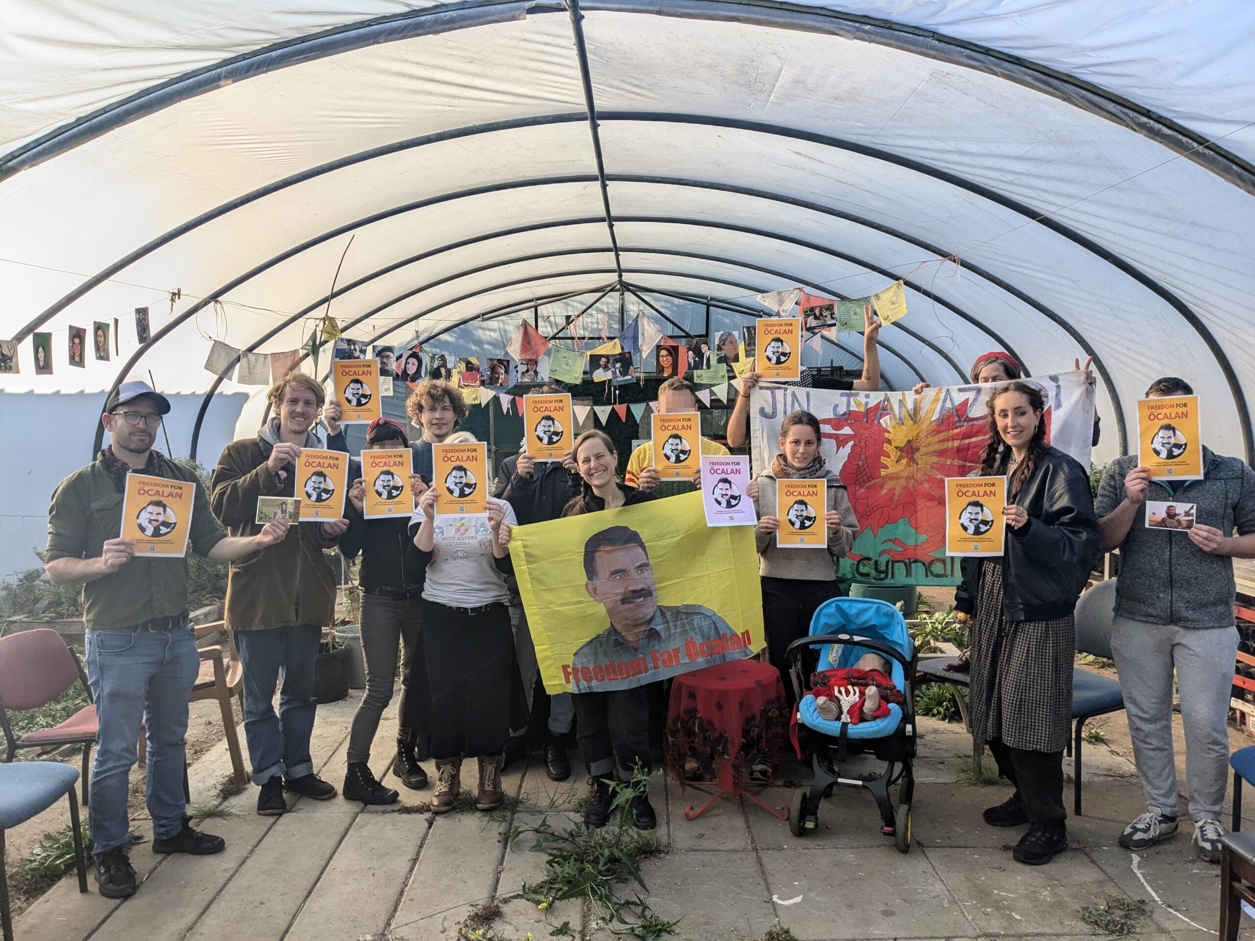 KSN demonstration for the freedom of Öcalan